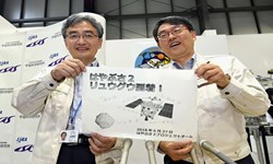 آغاز نمونه برداری از سیارک اسرارآمیز توسط فضاپیمای ژاپنی